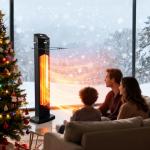 1500W Infrared Patio Heater with Remote Control
