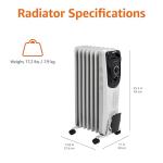 Portable 1500W Energy-Saving Radiant Heater