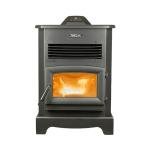 Vogelzang WiFi Pellet Stove with Pedestal, 3,000 Sq Ft