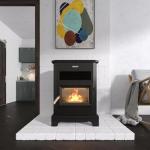 Vogelzang WiFi Pellet Stove with Pedestal, 3,000 Sq Ft
