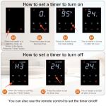 Hykolity Electric Oil Filled Radiator Heater with Remote