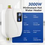 Instant 3000W Electric Tankless Water Heater