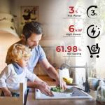 CAMPLUX 6kW Electric Tankless Water Heater