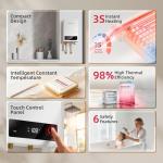 MIZUDO 11kW Electric Tankless Water Heater