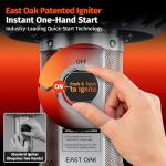 EAST OAK 50,000 BTU Propane Patio Heater