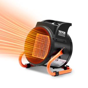 VEVOR 1500W Greenhouse Heater with Overheat Protection