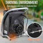 Dr. Infrared 1500W Heater for Garage & Greenhouse