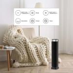 Indoor Oscillating Space Heater with Remote Control