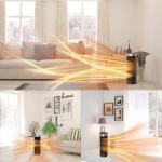 Portable Ceramic Space Heater with Remote Control