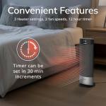 Lasko 1500W Ceramic Tower Heater with Remote