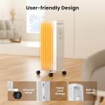 Portable Electric Radiator Heater with 3 Heat Settings