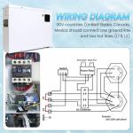 Electric Pool Heater 11KW Digital Touch Screen
