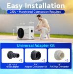 AQUASTRONG WiFi Smart Pool Heat Pump Heater