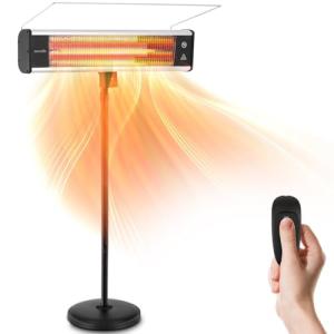 SereneLife 1500W Infrared Portable Patio Heater