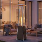 Sundale 48,000 BTU Propane Patio Heater with Wheels