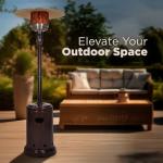 Portable 46,000 BTU Propane Patio Heater