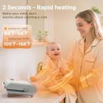 EasyAcc 1200W Energy Efficient Oscillating Heater