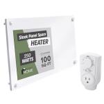 EconoHome 250W Electric Wall Heater with Thermostat