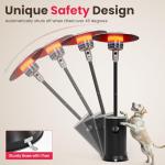 PAMAPIC 48000 BTU Outdoor Propane Patio Heater