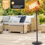 SereneLife 1500W Infrared Portable Patio Heater