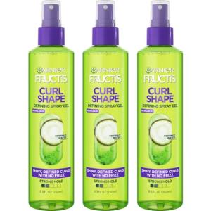 Garnier Fructis Curl Shape Defining Spray Gel 3-Pack