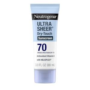 Neutrogena Ultra Sheer SPF 70 Sunscreen Lotion