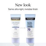 Neutrogena Ultra Sheer SPF 70 Sunscreen Lotion