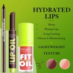 Dark Brown Lip Liner and Moisturizing Gloss Set
