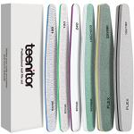 Teenitor 6-Pack Nail File and Buffer Set