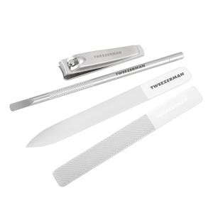 Tweezerman Glass Manicure Set with Essential Tools