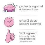 Essie Vegan Nail Strengthener in Pink Tint