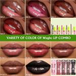 Dark Brown Lip Liner and Moisturizing Gloss Set