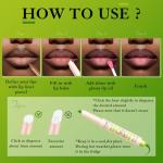 Brown Lip Liner and Pink Lip Oil Gloss Set