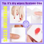 Infilila Lint Free Nail Wipes - 540pcs