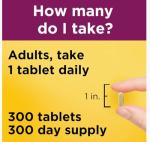 Nature Made Women's Daily Multivitamin Tablets, 300 Count