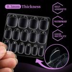 Teenitor 600 Nail Sticky Tabs for Press On Nails