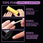 Teenitor 600 Nail Sticky Tabs for Press On Nails