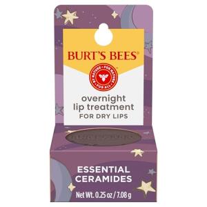 Burt's Bees Overnight Lip Treatment, Moisturizing Care