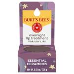 Burt's Bees Overnight Lip Treatment, Moisturizing Care