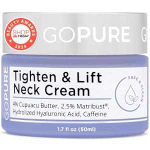 goPure Neck & Chest Moisturizer for Firming Skin