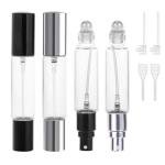YOCASII 4PCS Travel Perfume Bottles with Spray & Rollers