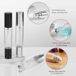 YOCASII 4PCS Travel Perfume Bottles with Spray & Rollers
