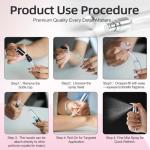 YOCASII 4PCS Travel Perfume Bottles with Spray & Rollers