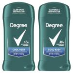 Degree Men Cool Rush Antiperspirant Twin Pack