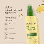 Aveeno Lightweight Moisturizing Body Oil Mist