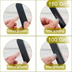 HeeYaa 10 PCS Double Sided Nail Files