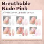 Builder Nail Gel Polish Set with LED Lamp