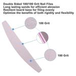 10-Piece Nail File and Buffer Set for Manicure