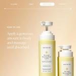 Naturium Fragrance-Free Shea Butter Body Lotion, 14 oz