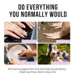 BTArtbox Vanilla Cream Square Ombre Press On Nails